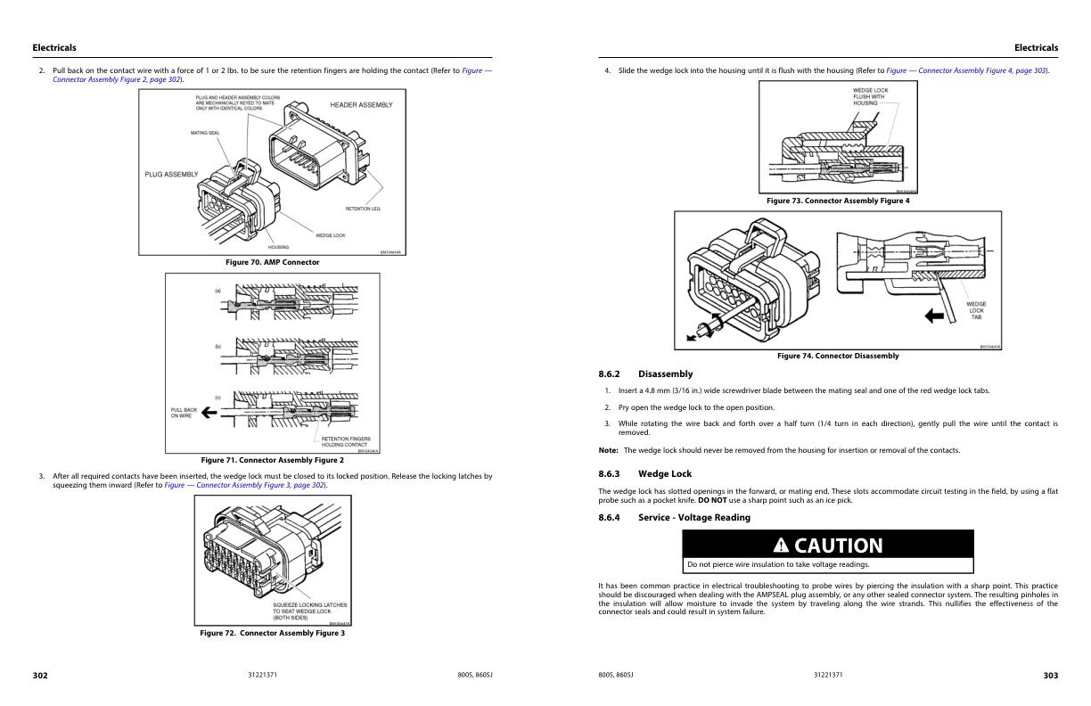 JLG Boom Lifts 800S 860SJ Service Maintenance Manual 31221371 2023 PVC 2301 1