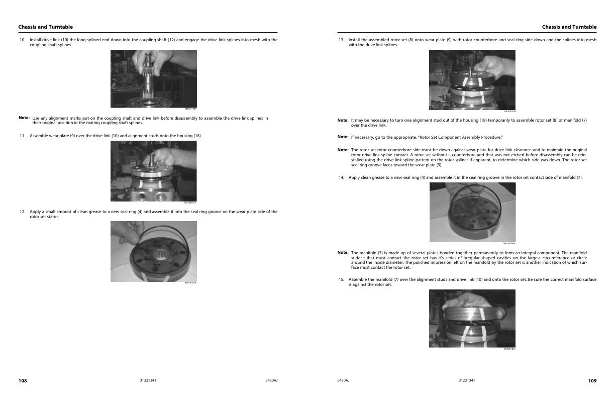 JLG Boom Lifts E450AJ Service Maintenance Manual 31221341 2023 PVC 2301 1