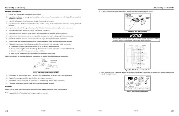 JLG Boom Lifts H800AJ Service Maintenance Manual 31222337 2023 PVC 2307 1
