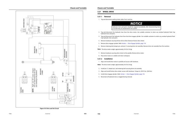 JLG Boom Lifts T350 Service Maintenance Manual 31221321 2023 PVC 2201 1