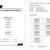 JLG Light Towers LED 4 LED 6 II Service Maintenance Manual 1001309657 2023