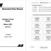 JLG Light Towers Metro LED Series II Service Maintenance Manual 1001309591 2023