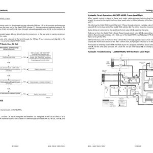 JLG SKYTRAK Telehandlers 10042 10054 12054 8042 Service Maintenance Manual 31222465 2023 PVC 2311 1