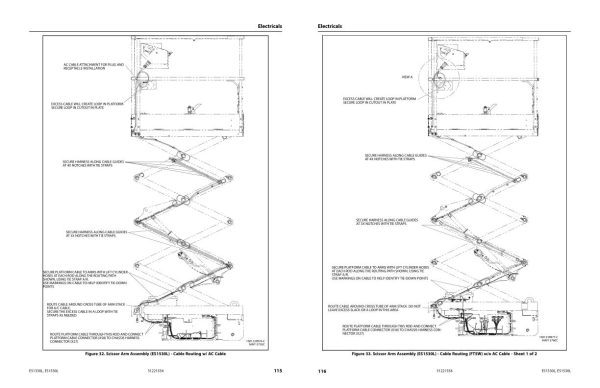 JLG Scissor Lifts ES1330L ES1530L Service Maintenance Manual 31221554 2023 PVC 2304 1
