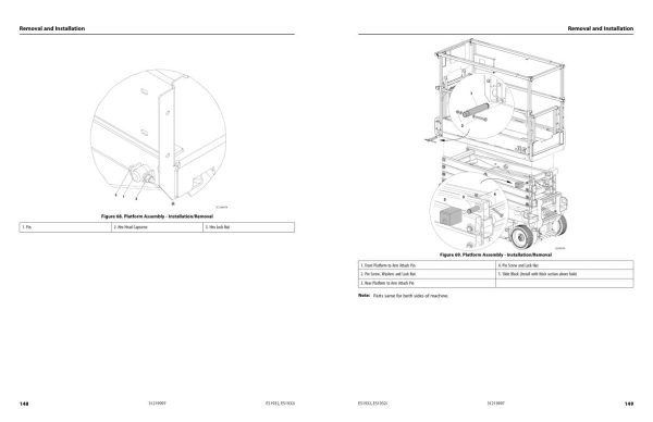 JLG Scissor Lifts ES1932 ES1932i Service Maintenance Manual 31219997 2023 PVC 2204 1