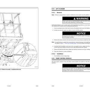 JLG Scissor Lifts R4045 Service Maintenance Manual 31220676 2023 PVC 2210 1