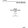 JLG Telehandlers 1043 1055 1255 742 943 Service Maintenance Manual 31211861 2022 PVC 2205