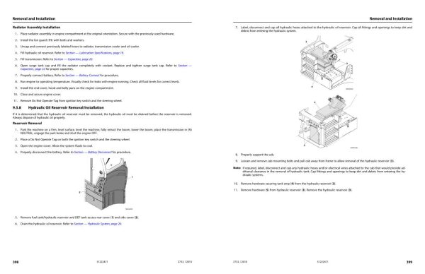 JLG Telehandlers 12010 2733 Service Maintenance Manual 31222471 2023 PVC 2311 1