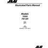 JLG Telehandlers 1644 7013H Parts Manual 31222447 2023 PVC 2311