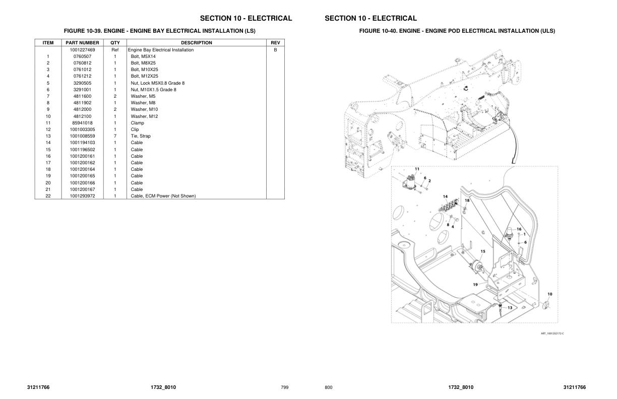 JLG Telehandlers 1732 8010H Parts Manual 31211766 2023 PVC 2111 1