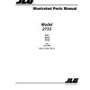 JLG Telehandlers 2733 Parts Manual 31211486 2022 PVC 2011 2105