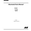 JLG Telehandlers 35.10 3510PS Parts Manual 31211227 2023