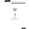 JLG Telehandlers 742 Parts Manual 31211370 2023 PVC 1911 2005