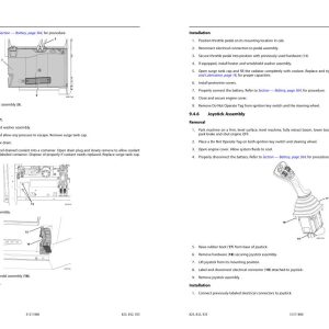 JLG Telehandlers 823 832 925 Service Maintenance Manual 31211880 2022 PVC 2205 1