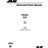 JLG Telehandlers 925 Parts Manual 31211891 2023 PVC 2205