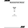 JLG Telehandlers 943 Parts Manual 31221593 2023 PVC 2305