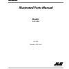 JLG Telehandlers G15 44A Parts Manual 31211076 2023