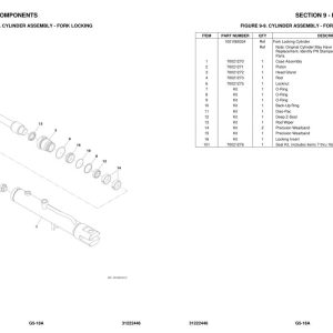 JLG Telehandlers G5 18A Parts Manual 31222446 2023 PVC 2311 1