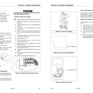 JLG Vertical Masts DSP L DSP M DSP S DSPi M DSPi S Service Maintenance Manual 31210300 2022 1
