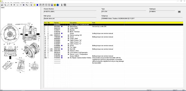 JUNGHEINRICH JETI ForkLift ET v4.37 Updated 517 03.2024 Spare Parts Catalog 3