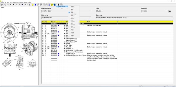 JUNGHEINRICH JETI ForkLift ET v4.37 Updated 517 03.2024 Spare Parts Catalog 5
