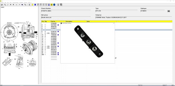 JUNGHEINRICH JETI ForkLift ET v4.37 Updated 517 03.2024 Spare Parts Catalog 8