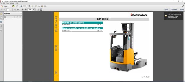 JUNGHEINRICH JETI ForkLift SH v4.37.06 PT6 02.2024 Service Information 3
