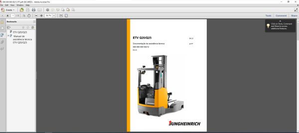 JUNGHEINRICH JETI ForkLift SH v4.37.06 PT6 02.2024 Service Information 6