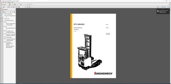 JUNGHEINRICH JETI SH v4.37.06 DE06 02.2024 Service Information 6