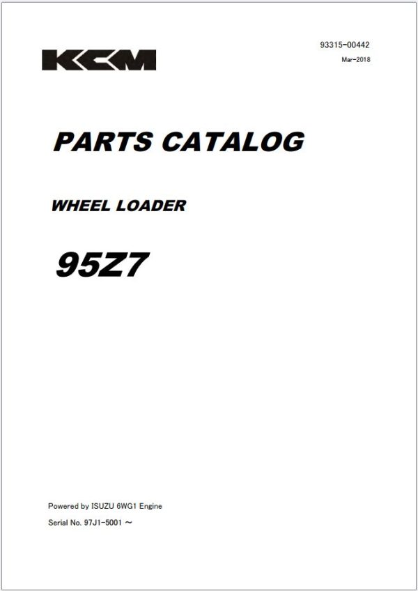 Kawasaki Construction Spare Parts Catalog 8.80 GB PDF 2