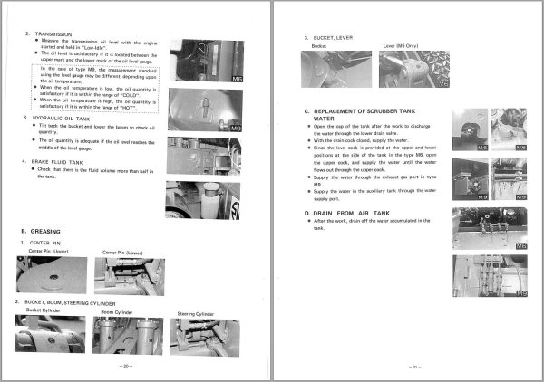 Kawasaki Load Haul Dump KSS M6 KSS M9 Operation Maintenance Manual 1