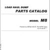 Kawasaki Load Haul Dump M8 Parts Manual EN JP
