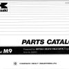 Kawasaki Load Haul Dump M9 Parts Manual P1812 4 EN JP