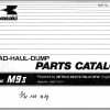 Kawasaki Load Haul Dump M9II Parts Manual EN JP