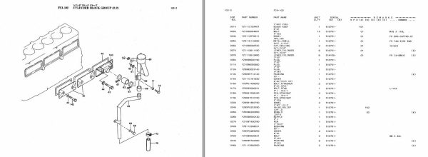 Kawasaki Road Roller K20WHA Engine Parts Manual 93342 00022 EN JP 1