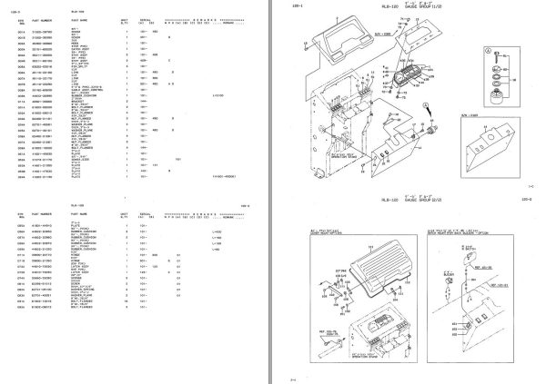 Kawasaki Road Roller KV4A KV4WA Parts Manual EN JP 2