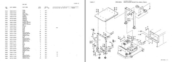 Kawasaki Rops Cab 65ZII to 110ZII Parts Manual AAAP00058 2 EN JP 1