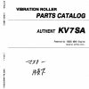 Kawasaki Vibration Roller 7SA Parts Manual EN JP