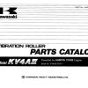 Kawasaki Vibration Roller KV4AIII Parts Manual EN JP