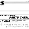 Kawasaki Vibration Roller KVR4 KVR4A Parts Manual EN JP 1