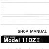 Kawasaki Wheel Loader 110ZII Operation Maintenance Shop Parts Manuals EN JP 2