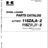 Kawasaki Wheel Loader 115ZA 2 Parts Manual EN JP
