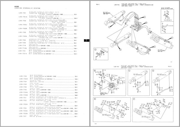 Kawasaki Wheel Loader 115ZA 2 Parts Manual EN JP 1