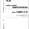 Kawasaki Wheel Loader 115ZA Operation Maintenance Shop Parts Manuals EN JP 1