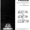 Kawasaki Wheel Loader 115ZIII Operation Maintenance Shop Parts Manuals EN JP