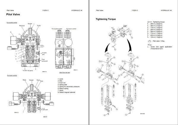 Kawasaki Wheel Loader 115ZIV 3 Operation Maintenance Shop Parts Manuals 3