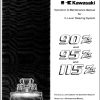 Kawasaki Wheel Loader 115ZIV Operation Maintenance Shop Parts Manuals EN JP