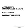 Kawasaki Wheel Loader 115ZV Operation Maintenance Shop Parts Manuals EN JP