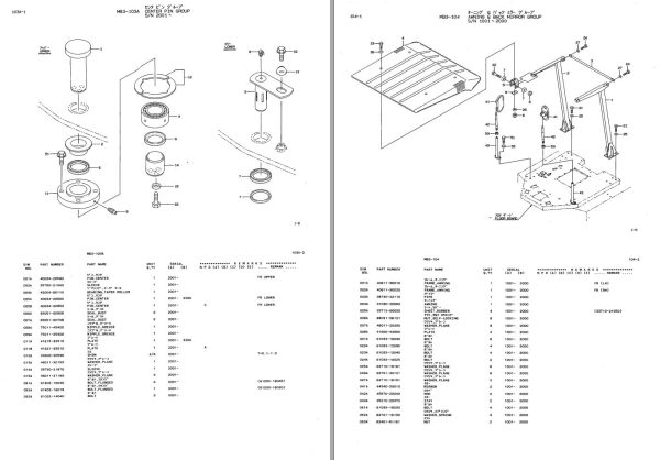 Kawasaki Wheel Loader 45ZIV Operation Maintenance Parts Manuals EN JP 2