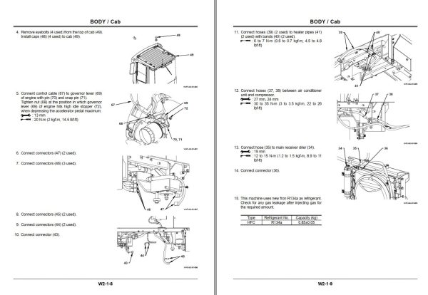 Kawasaki Wheel Loader 50Z5 Operation Maintenance Shop Parts Manuals EN JP 3
